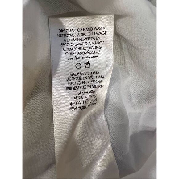 Alice + Olivia Women's Multicolor Antonette Floral Mini Dress Size 4 NWOT - Picture 10 of 11